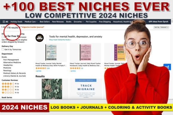 100 KDP NICHES LOW COMPETITIVE 2024: A Practical Guide for Authors and Publishers