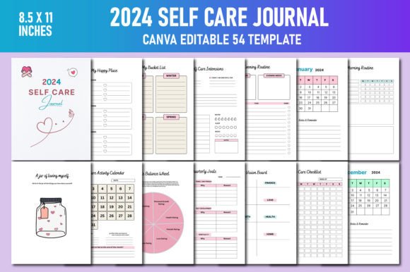 2024 Self Care Journal Canva KDP: A Comprehensive Guide to Enhancing Your Well-Being