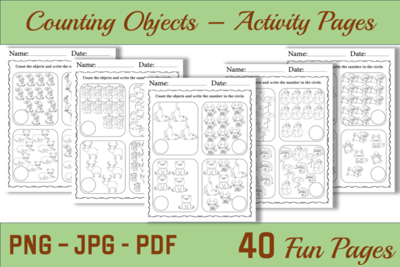 40 Printable Activity Pages for Kids: A Versatile Resource for Learning and Fun