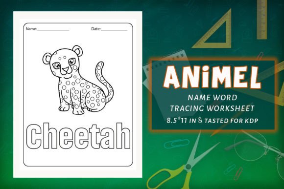 Animal Cheetah Tracing KDP Worksheets: A Practical Tool for Early Learning and Creative Workflows