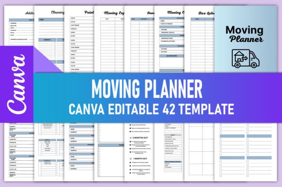 Editable Moving Planner Canva KDP: A Comprehensive Guide for Organized Relocation