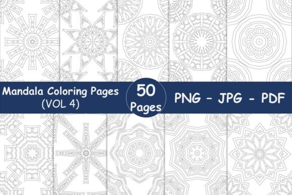 Mandala Coloring Sheets for Relaxation