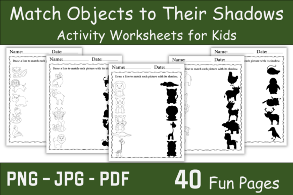 Printable Activity Worksheets for Kids